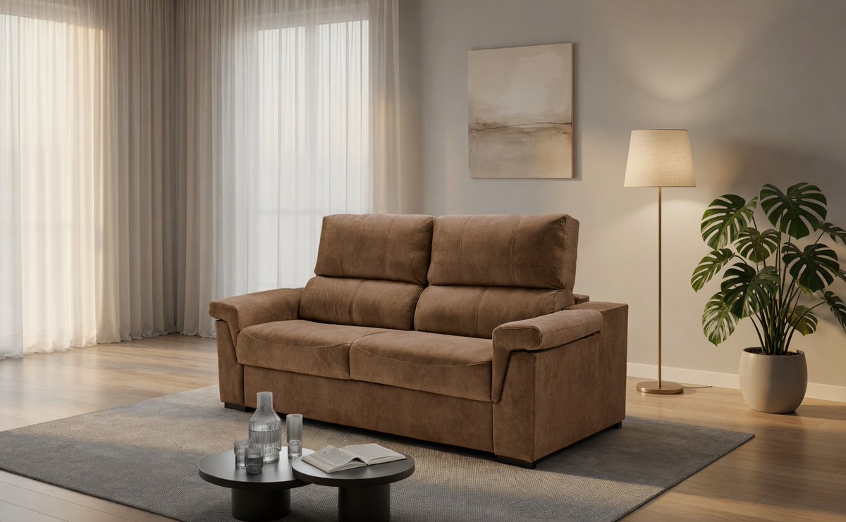 BaenaAntonio's tweet image. Sofá cama MOD ANDREA: diseño elegante y máxima comodidad en un solo espacio. Con mecanismo italiano, colchón de 195 cm y estructura resistente, es perfecto para tu hogar. Funcional, práctico y siempre listo para sorprender 🛋️✨
#SofaCama #DecoracionHogar #Muebles #Confort