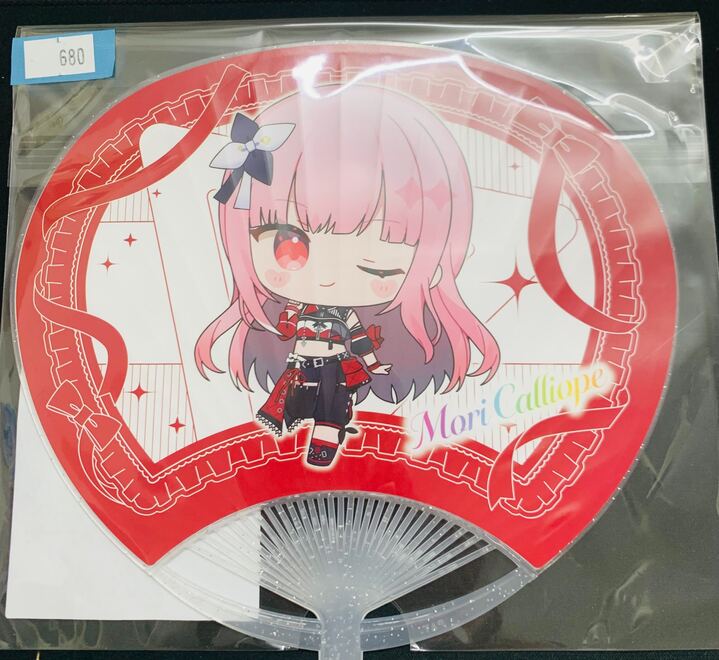 holocard_akiba's tweet image. ✨#ホロライブ グッズ販売情報✨
店内ホビー棚にて
#森カリオペ 💀さん の
ホロライブ 7th fes  ミニうちわが販売中です‼️
これからの暑い季節にピッタリのうちわ🌬️

#Dead Beats の皆様におすすめしたい商品‼️
皆様のお持ち込みお待ちしております🙇‍♂️