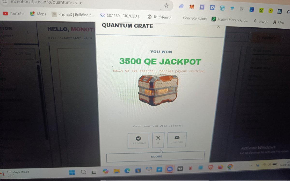 HERE'S THE ALPHA: FREE TESTNET 

DACC  Testnet is live → early users are farming QE points.

<a href="/dac_chain/">DAC | Quantum Chain</a> is the first quantum-proof, non-inflationary L1 blockchain built for RWA, DeFi, AI, and secure data validation, so you wanna lock in, might be something.

Note : The Early