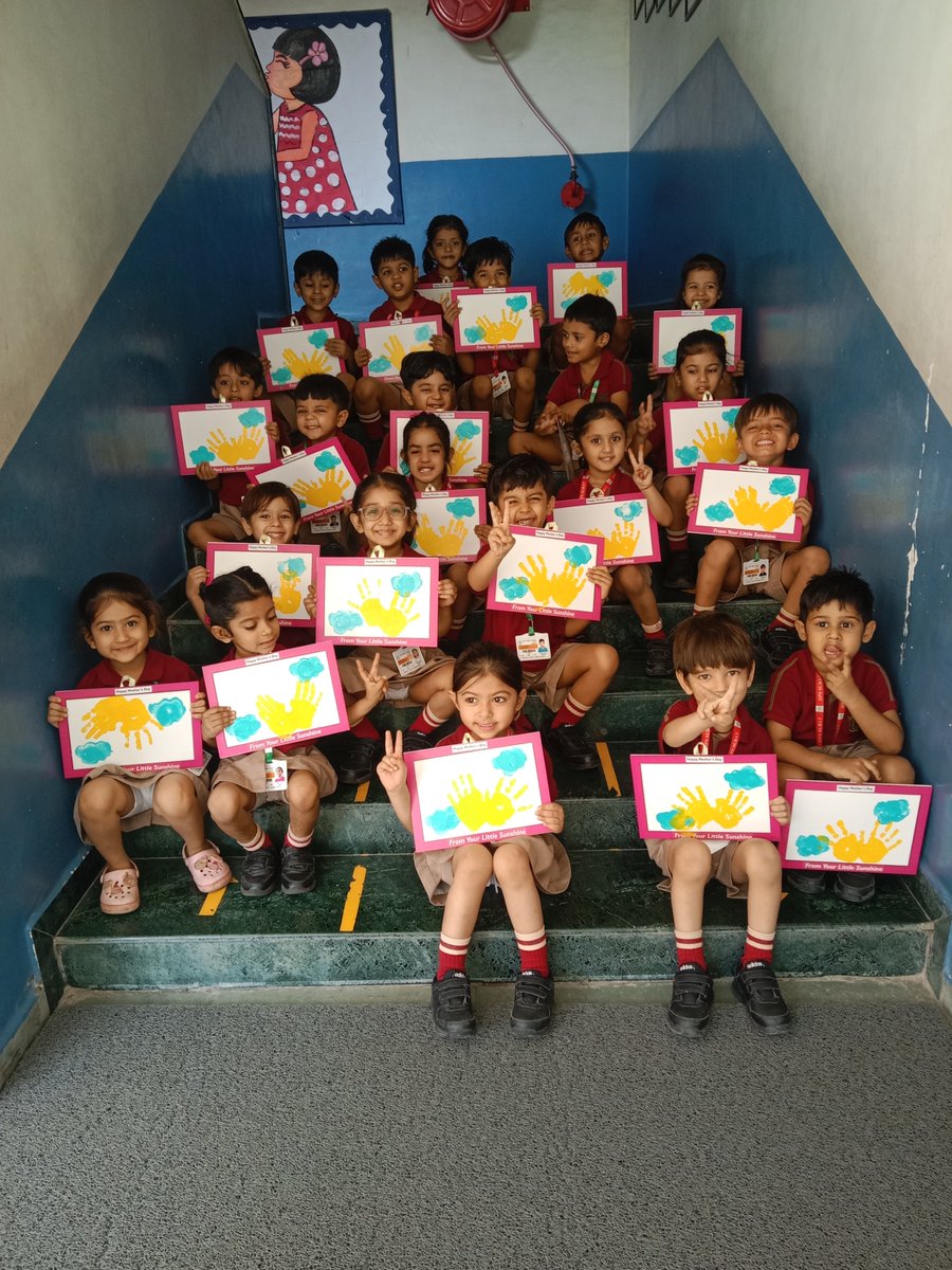 DPSSurat's tweet photo. DPS Surat celebrated Mother’s Day on 24 April 2026 with love and creativity across grades. From handmade gifts to a special assembly, students expressed heartfelt gratitude—making it a truly memorable celebration. https://t.co/2JVsNNarzt