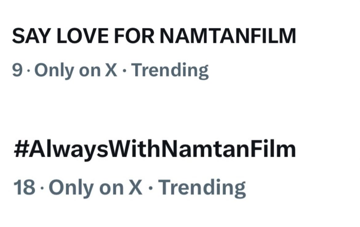 NamtanFilm Trend Bureau tweet media