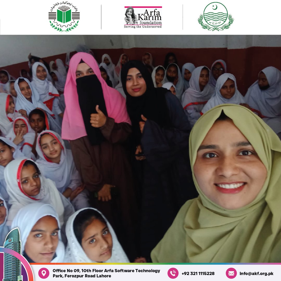 Arfakarim_fdn's tweet image. Digital Literacy Program | Powered by Arfa Karim Foundation
Digital Literacy Program at Ages Grammar Girls High School 💻✨

Empowering students with Canva, ChatGPT &amp;amp; digital skills to build a smarter future.
#DigitalLiteracy #GirlsEducation #FutureLeaders