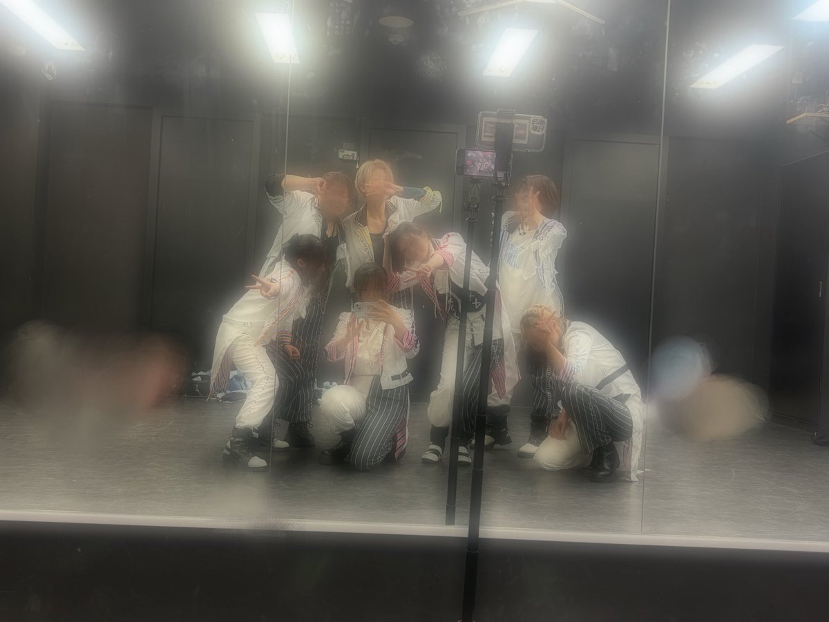 SIRiSER7's tweet image. TCCのリハでした〜!!!!!!
明日は、1月からパワーアップしたステージをお届けします!!
2部17(i7)番目の登場です！
お楽しみに💕
(Written by なつみかん)
 #TCC 
 #シリセプ