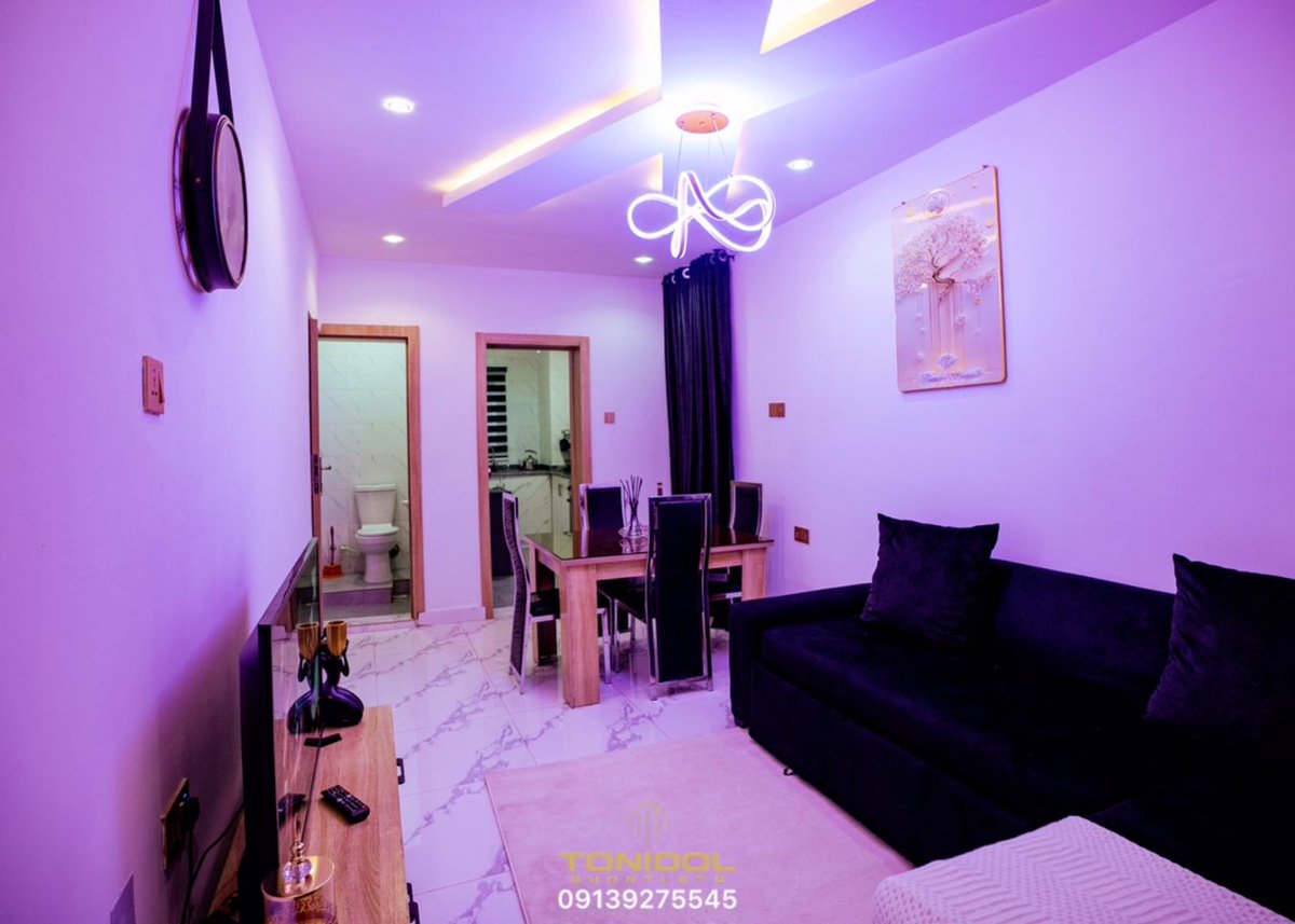 dobmarch8's tweet image. instagram.com/p/DSuDDK0iFtW/…

Introducing Tonidol Shortlets !!!

One-Bedroom #Shortlet Apartment – #Yaba
#Lagos 

2mins to Third Mainland Bridge
10mins to Ikoyi
15mins to Victoria Island
23mins to MM Ikeja Airport

Located in a secure and accessible area of Yaba, this tastefully