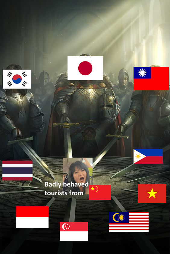 I feel that almost all East Asian countries and South East Asian countries hate these kind of tourists from China.

Yes, including Vietnam as well.