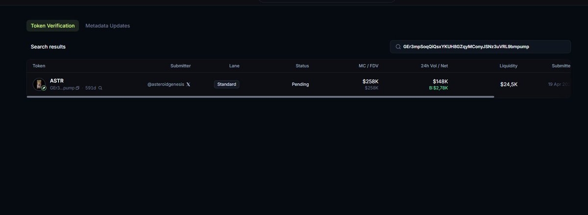 First Asteroid tweet media