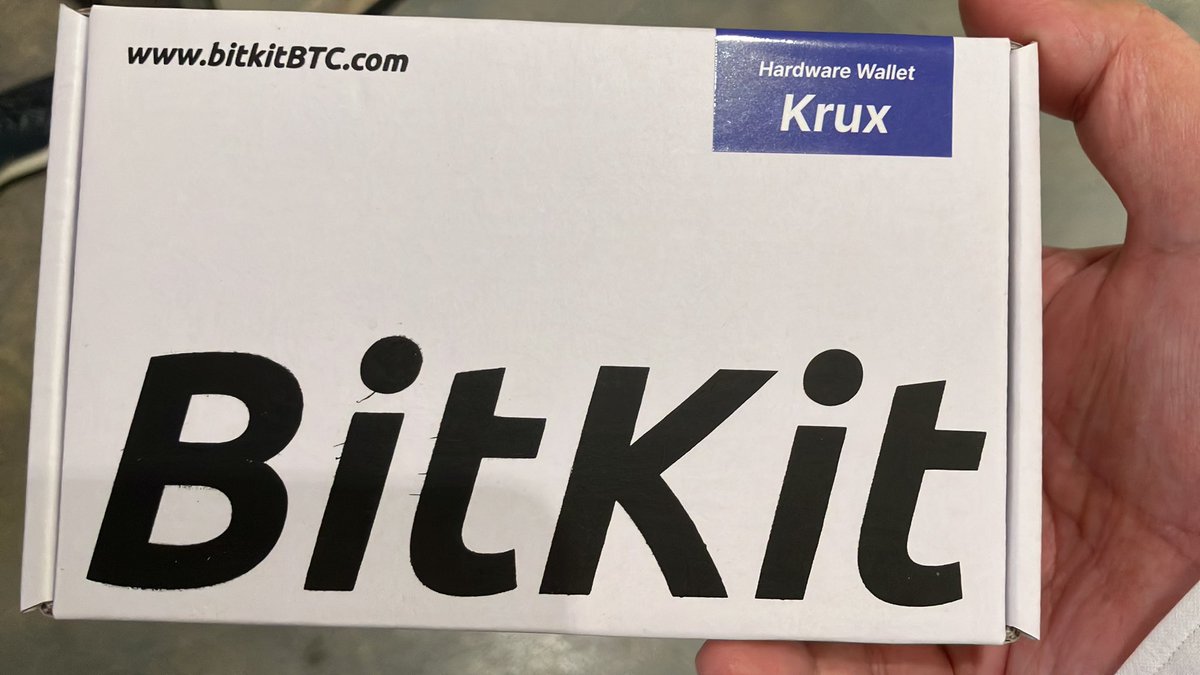 cab_to_coin's tweet photo. Krux買えた！

#BitKit https://t.co/aU9OFZAObW
