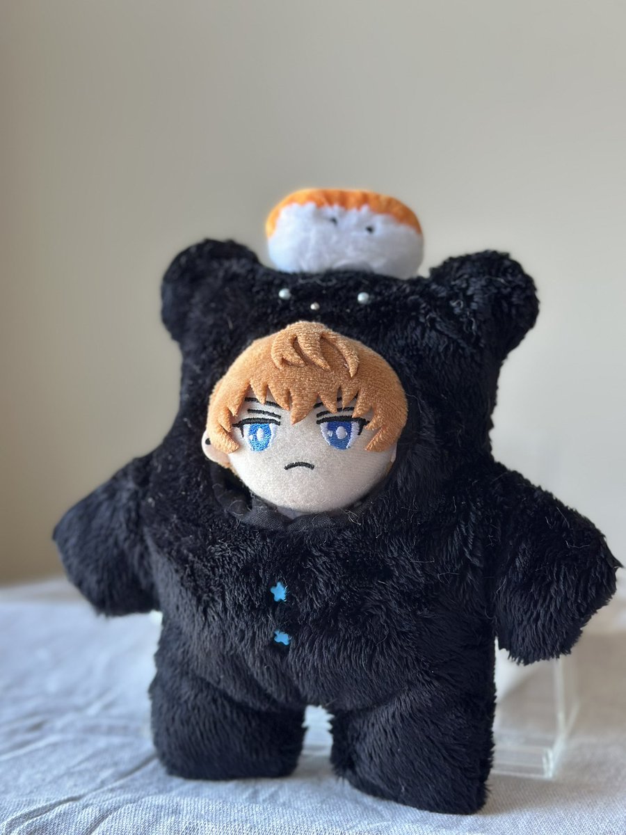 poyo_poyo_05's tweet photo. 推しをでっかいくまさんにするきぐるみを作りました🧸

11cmぬいが丁度くらいです…！
当日はお試し用意していますので試着してみてくださいね〜！

ｽﾊﾟｺﾐ内アルトヴァリエ 東2 や32でお待ちしてます〜！
 #artevarie137 #artevarie138  #ぬい服 https://t.co/si7x0bmYkl