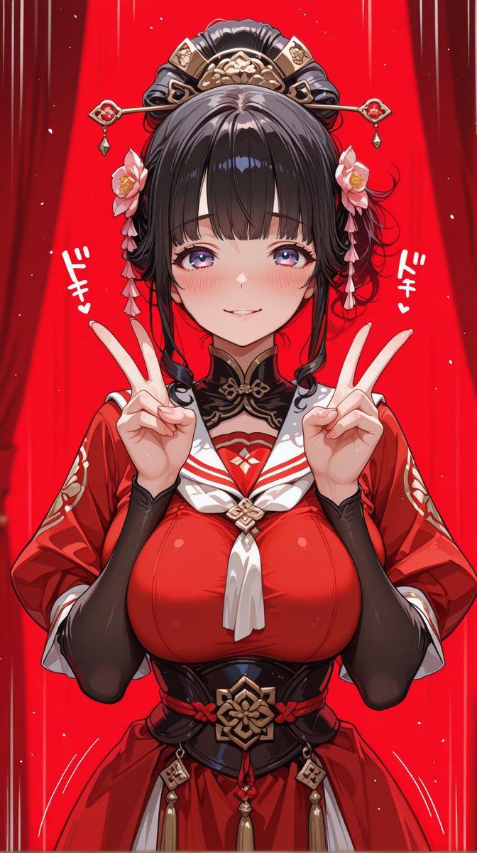 kawatsukiproton's tweet image. にゃんにゃん♪ みんな見て見て～！ 
今日の私、とっても可愛く決まってるでしょ？✌️💕

#AIart SFW Fictional digitalart