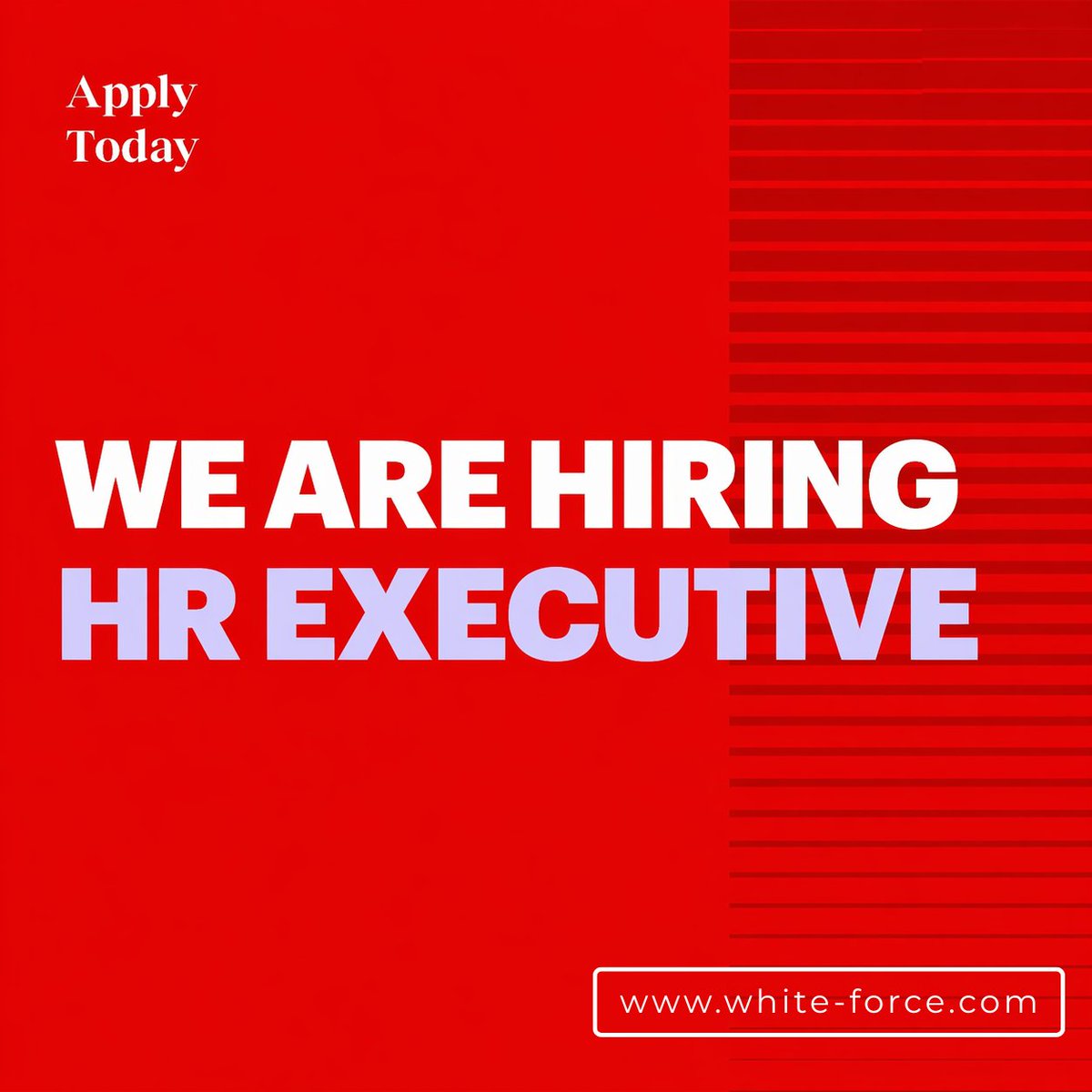whiteforce2020's tweet image. 🚨 We’re Hiring: HR Executive
Step into a role where people, process, and growth come together.

Apply now;
📞 95890 95891 | 86023 72866

#Hiring #HRExecutive #HRJobs #HumanResources #Recruitment #TalentAcquisition #CareerGrowth #JobsInIndia #NowHiring #JobOpportunity