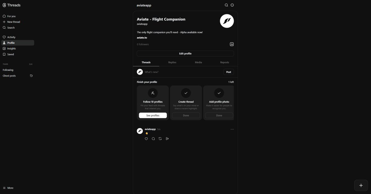 Aviate - Flight Companion tweet media