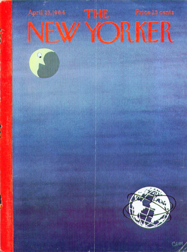 LRonLacy's tweet photo. #OTD in 1964
🧵👇
Cover of The New Yorker, 25 April 1964
Charles E. Martin
#TheNewYorkerCover #CharlesEMartin #NYWorldsFair1964 #1964NYWorldsFair #Unisphere https://t.co/gk770U74vw