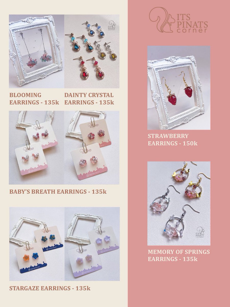 itsPinatsCorner's tweet image. CF22 Catalogue is here! (3/3)
[🔁&amp;amp;🩷] is very appreciated 🫶🏻

ItsPinatsCorner
📍 AC47
🗓️ 16-17May2026
ICE BSD
Handmade resin and beads accessories
Flowers and LADS inspired stuffs,
Anything I love to create and I want to share them as wearable joy ^o^
#handmade #jewelry #cf22