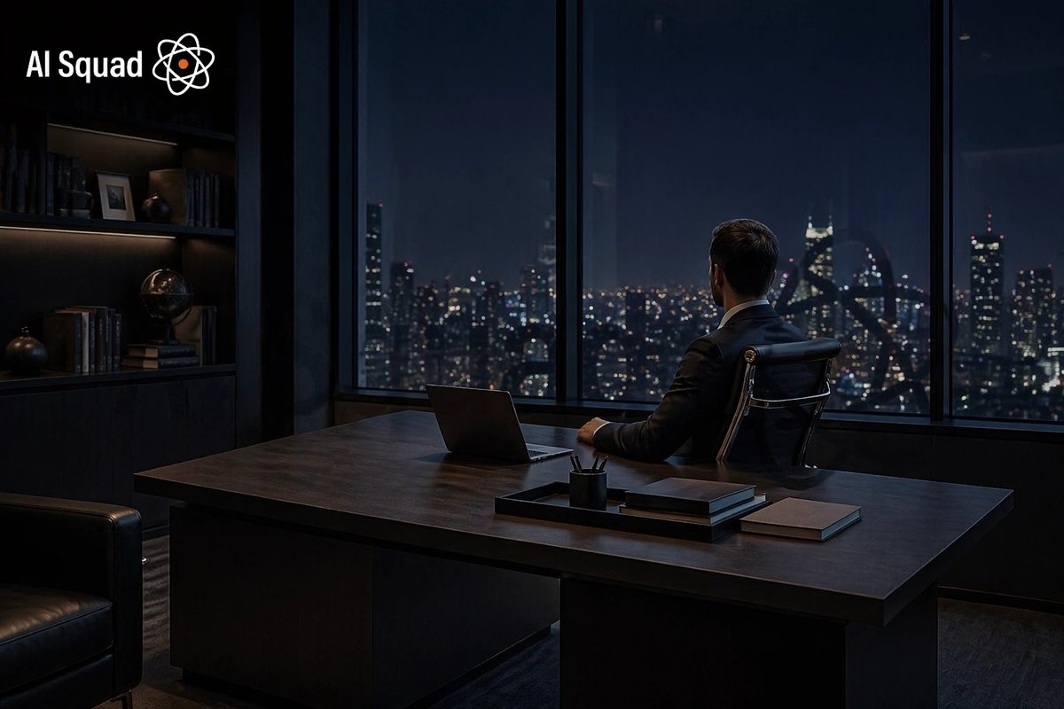 aisquadagency's tweet image. If you’re still clicking 'send,' your system is broken. Manual work is a failure. Efficiency isn't speed: it's autonomy. AI Squad executes while you sleep. Build systems, not to-do lists.

Join the whitelist: ai-squad.io

#AISquad #Efficiency #Automation