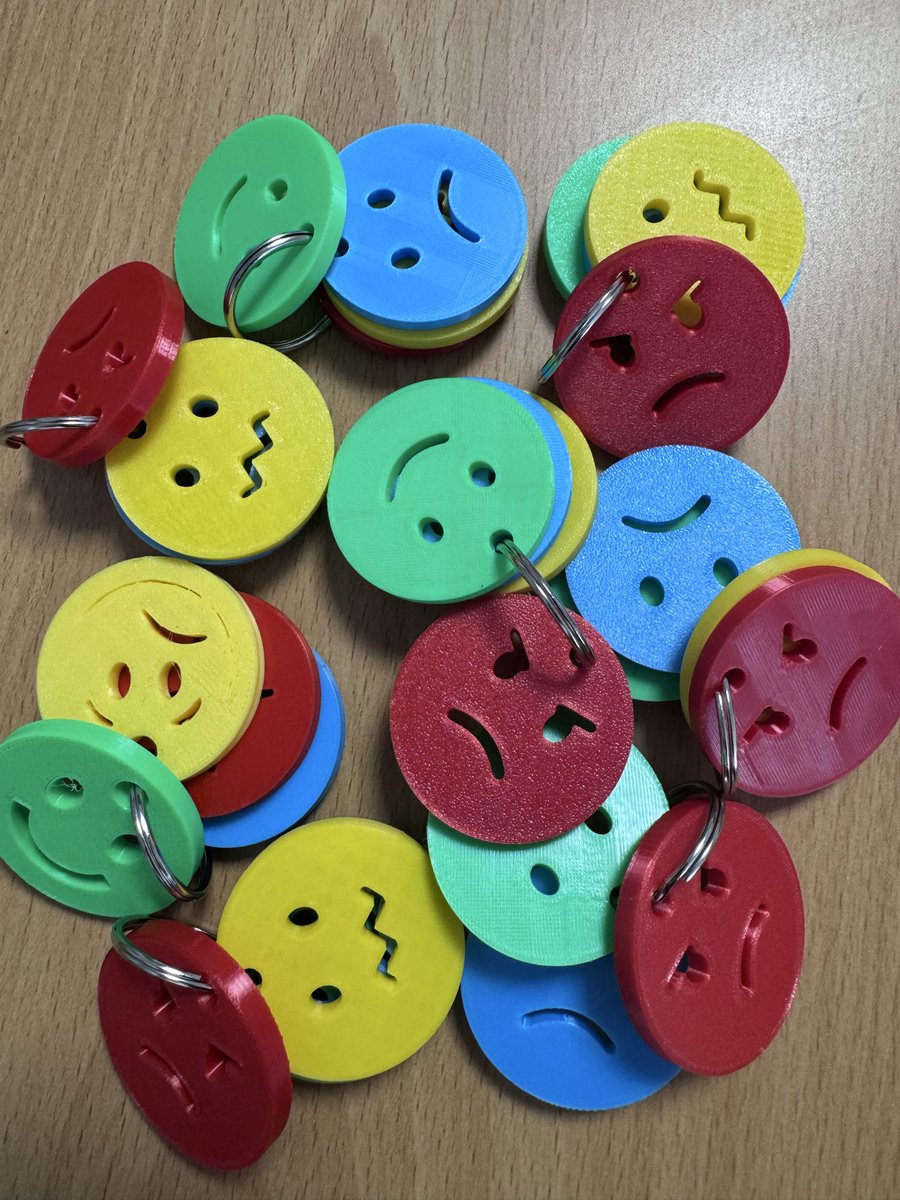 SarahConcanno18's tweet image. The positives of investing in a 3D printer is you can print your own regulation tools - zones of regulation key rings.
@HamiltonSchool4 
#SEMH
#supportingregulation