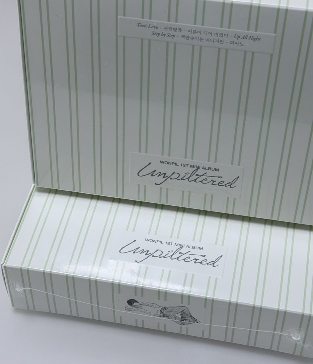 𝙃𝘼𝙋𝙋𝙔 𝙒𝙊𝙉𝙋𝙄𝙇 𝘉-𝘥𝘢𝘺 이벤트!

Unpiltered 북파우치 미개봉 앨범 나눔🌱
(2명 추첨)

❤️‍🩹 마이데이 6기 또는 언필터드 앨범 구매인증 
❤️‍🩹 참여방법 : #RT + #follow 
❤️‍🩹 당첨발표 : ~4.28.(화)
❤️‍🩹 반값택배비 무료 (국내배송만 가능) 

#DAY6 #데이식스 #WONPIL #원필