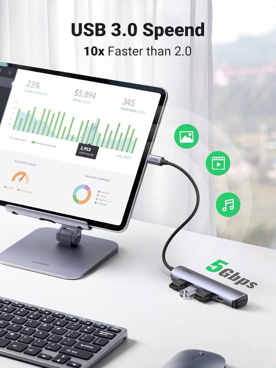 TopFindsPicks's tweet image. 🔌 UGREEN 5-in-1 USB C Hub
One Port, Endless Possibilities. Turn Your 💻 into a Full Workstation.

🔗 Get yours - link below
🇦🇪 
amzn.to/4cvIbEy
🌍🇺🇸🇬🇧🇨🇦🇩🇪🇫🇷🇮🇹🇪🇸🇳🇱🇵🇱🇸🇪
amzn.to/4e3mwop
🇪🇬 
amzn.to/4tHJ6rB

#Ugreen #USBCHub #AmazonFinds #AffiliateMarketing