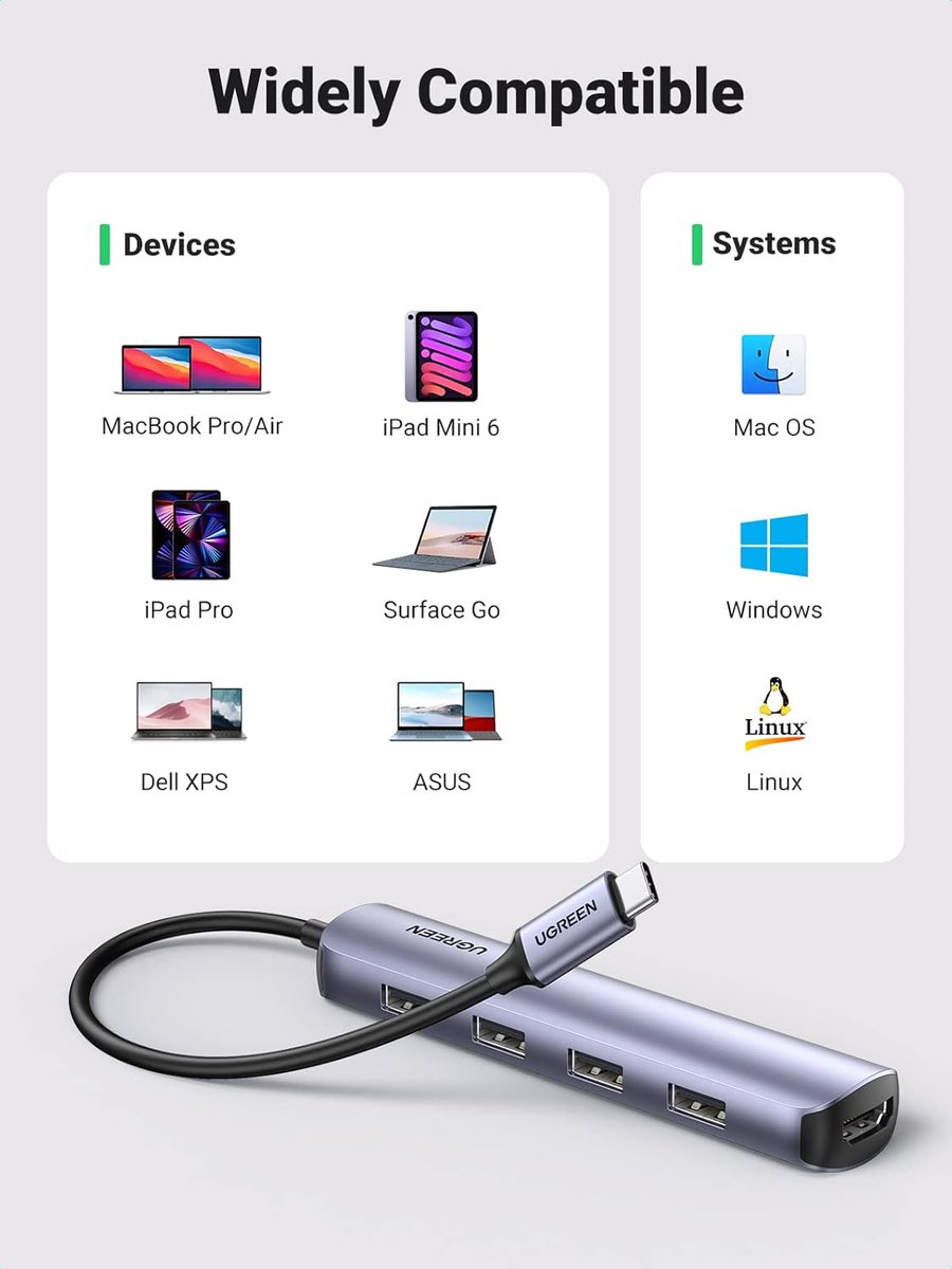 TopFindsPicks's tweet image. 🔌 UGREEN 5-in-1 USB C Hub
One Port, Endless Possibilities. Turn Your 💻 into a Full Workstation.

🔗 Get yours - link below
🇦🇪 
amzn.to/4cvIbEy
🌍🇺🇸🇬🇧🇨🇦🇩🇪🇫🇷🇮🇹🇪🇸🇳🇱🇵🇱🇸🇪
amzn.to/4e3mwop
🇪🇬 
amzn.to/4tHJ6rB

#Ugreen #USBCHub #AmazonFinds #AffiliateMarketing