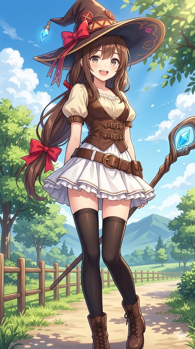 8coe1ca's tweet image. 午後の魔法少女のイラストです。

#AIイラスト #AIart #AI #ホロライブ