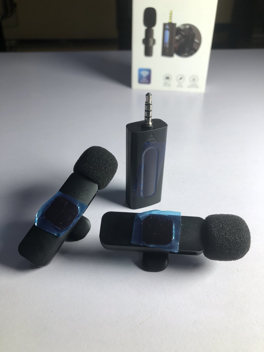 Mysokoss's tweet image. Applicable to :Phones📱,Speakers, Cameras📸,Laptops💻 &amp;amp; many more! 
🔆K35 Dual Jack Pin Wireless Microphone
 
@ 1500/= KES
📍Spur Mall, Ruiru  
📎 mysoko.com/k35-double-mic…
☎️0711 266881
#microphone #wirelessmicrophone #noisecancelling  #NoiseCancellingMicrophone #CameraMicrophone