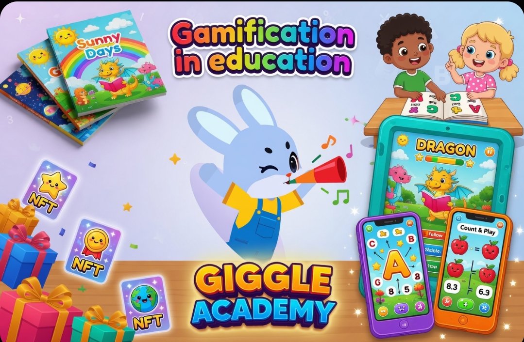 WHAT MAKES GIGGLE ACADEMY STAND OUT
Inclusion of Gamification in the kids education  - This implies the strategic application of many game-design elements.

The Gamification: <a href="/GiggleAcademy/">Giggle Academy</a>
- Make learning addictive. 
- High quality education content from the best teachers 🧵
