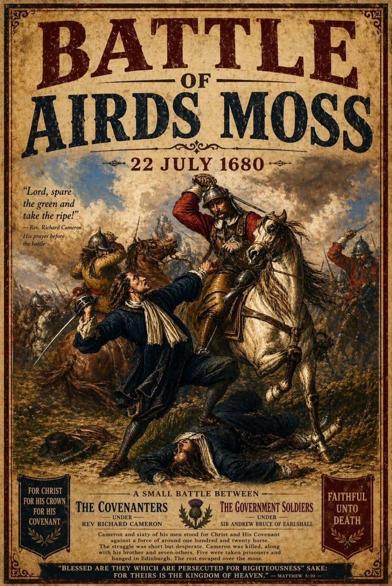 Cairnlodge1's tweet image. We will remember them all.  ✡️🙏🏼✝️👑🏴󠁧󠁢󠁳󠁣󠁴󠁿

When they say "SCOTLAND THE BRAVE" then please think of these young #BornAgain #Christians.

The #Covenanters were a 17th-century Scottish Presbyterian movement that signed covenants (beginning in 1638) to defend their religious beliefs