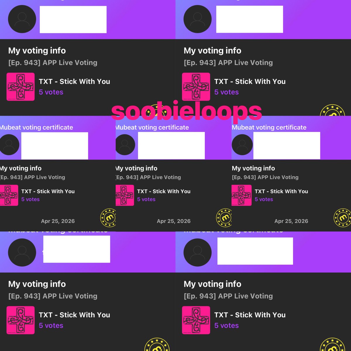 soobin loops tweet media