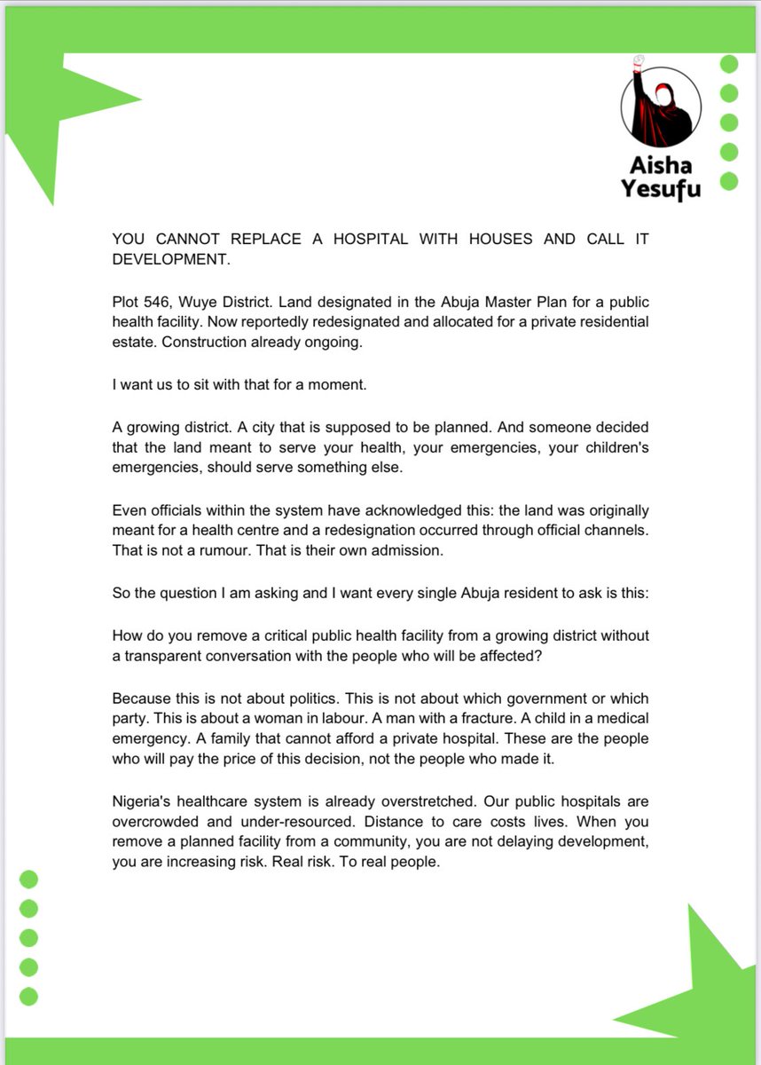 Aisha Yesufu tweet media