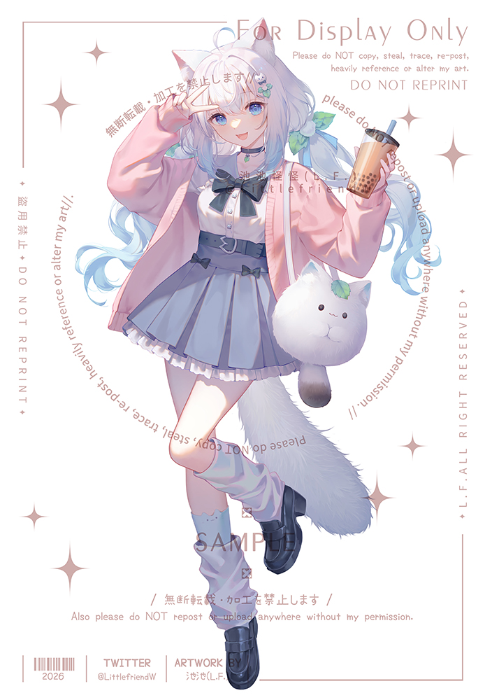 LittleFriendW's tweet image. 薄荷BOBO！
#ArtCommission #イラスト依頼 #cms