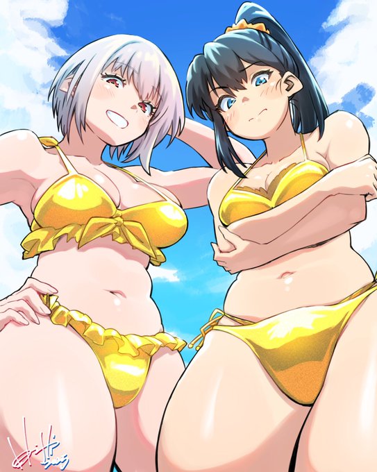 ゴールデンウィークが近いからか、タイムラインから黄金水着の波を感じるぜ…