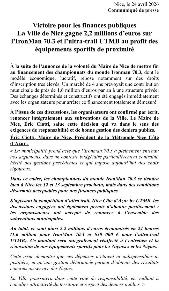 Eric Ciotti tweet media