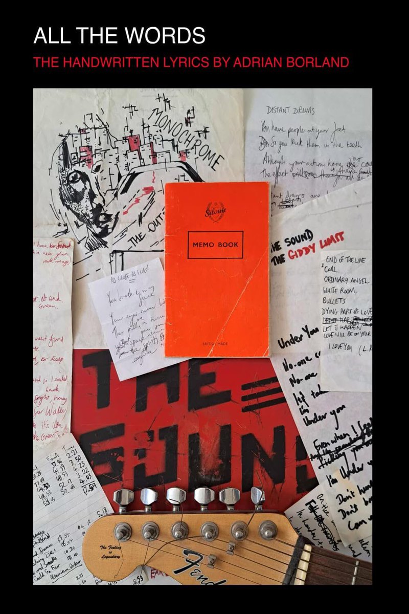 PaulLips's tweet photo. Handgeschreven liedteksten van Adrian Borland zijn verzameld en te boek gesteld. De presentatie is zondag 26 april in vrijheidstheater De Volharding in Haarlem-Noord.
Lees het op https://t.co/xvscCHq6vW https://t.co/e3VHPQsqPH
