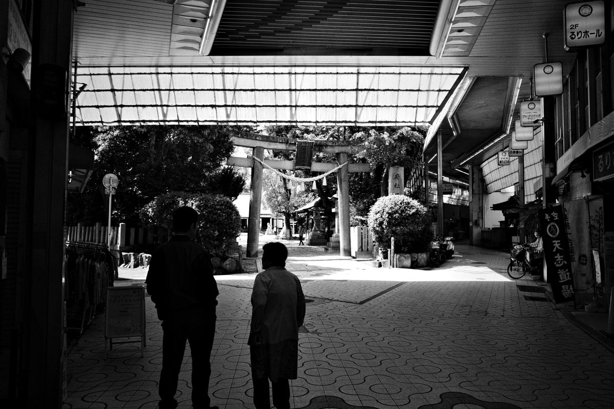 wao_camera's tweet image. 商店街を抜けると神社

GRⅣ monochrome
#GR4monochrome #SnapShot 
#monochrome 
#streetsnap