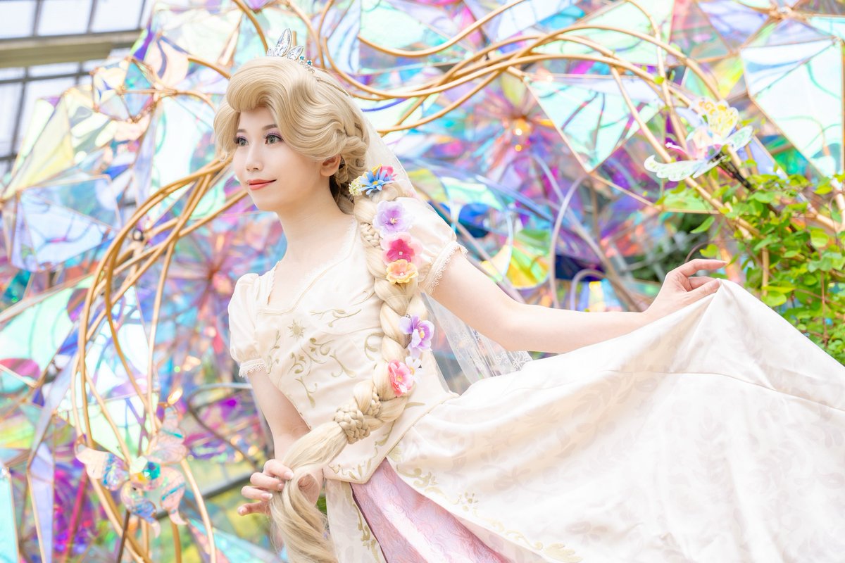 Rapunzel💐
〜Wedding Doll ver.〜

京成バラ園行ってまいりました🌹
レタッチした全データ納品まで
めちゃくちゃ早く頂き大感謝🫶🏻✨

やっと出来ました念願のドールラプ💐

📸 <a href="/fuj1photo/">fuji📸4/25･26🥀</a> 
#ラプンツェル #Rapunzel
#京成バラ園 #JCF