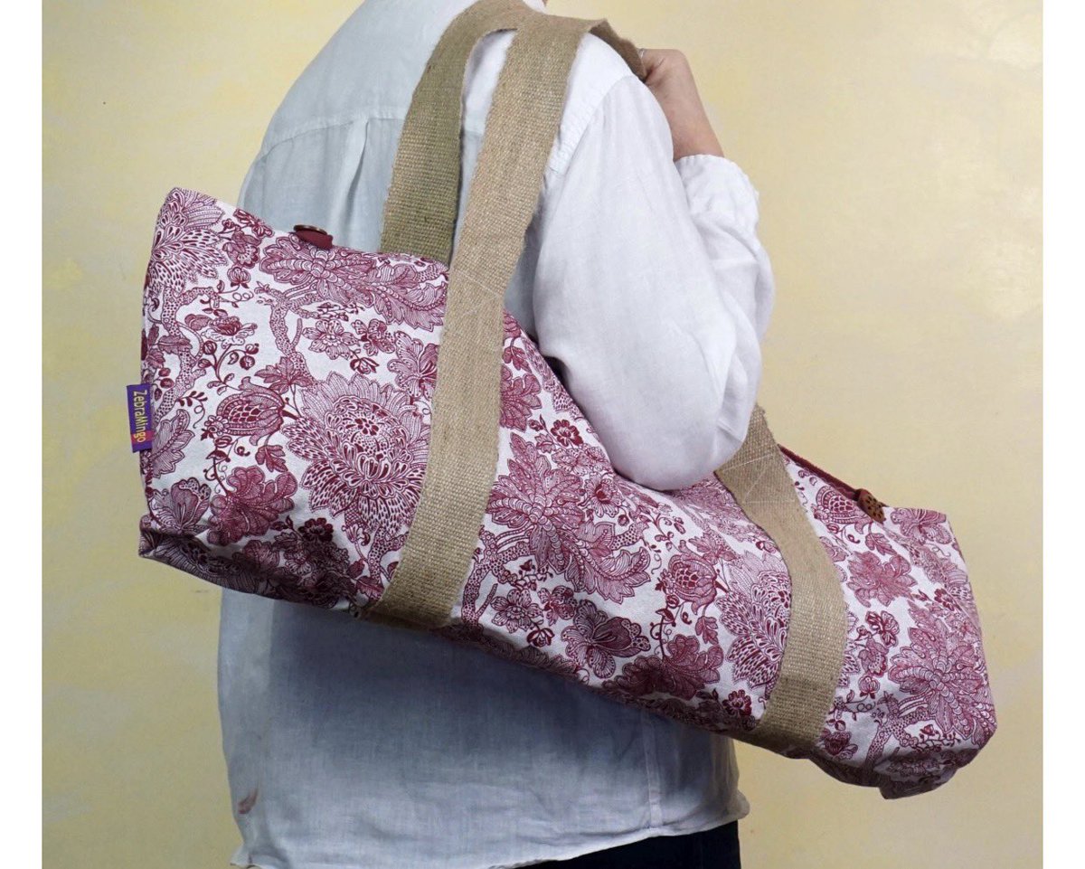 ZebraMingo's tweet image. Beautiful boho vibes! Handmade yoga mat bag with zipped pocket for your valuables - more choice online! zebramingo.etsy.com/listing/443935… #saturdaykitchen #yoga #pilates #HealingArtist