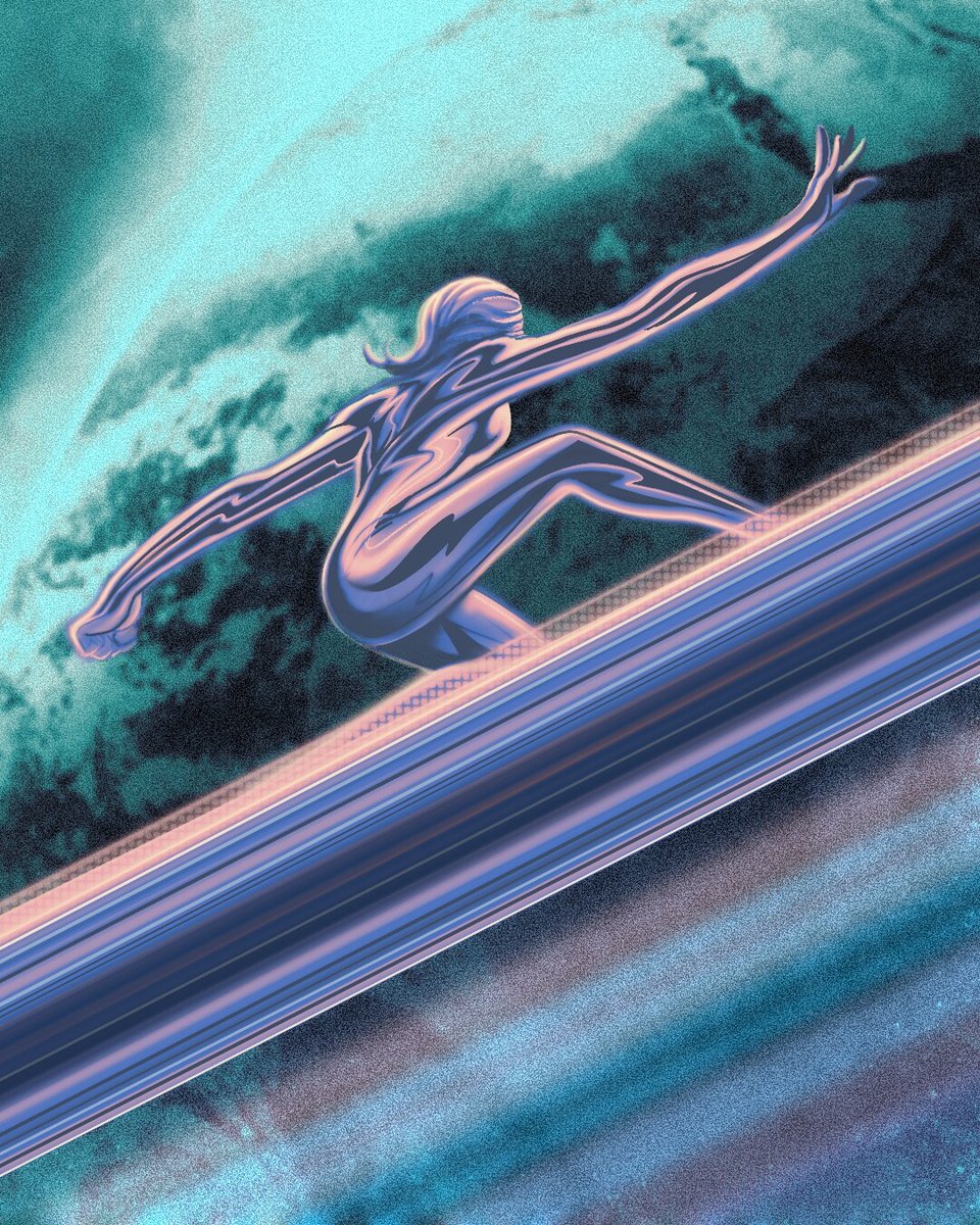 SterlingHerald's tweet photo. "The stars are my 𝙘𝙤𝙢𝙥𝙖𝙣𝙞𝙤𝙣𝙨."

"The void, my only 𝙨𝙤𝙡𝙖𝙘𝙚."

"Yet even their light cannot warm the coldest depths of my 𝙨𝙤𝙡𝙞𝙩𝙪𝙙𝙚.."

#SilverSurfer #Marvel #ShallaBal https://t.co/Agb0bu1T6m
