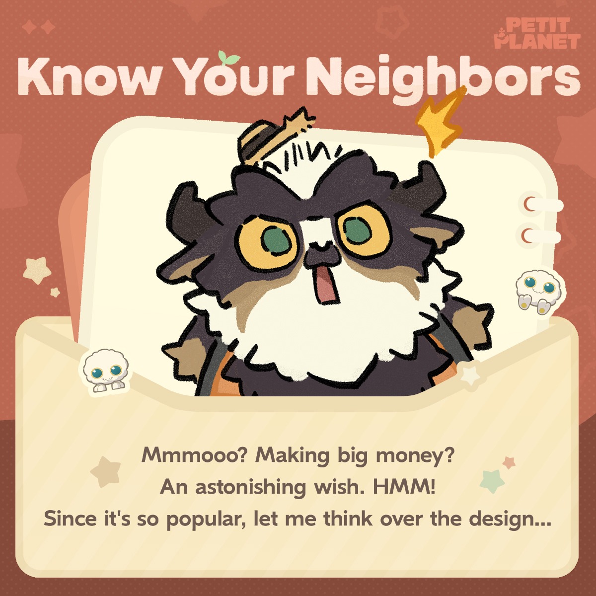 Many have wished for wealth with Dorjelang before.
Whether those wishes came true...
Well, only the wishers themselves know. #PetitPlanet

x.com/PetitPlanetGam…