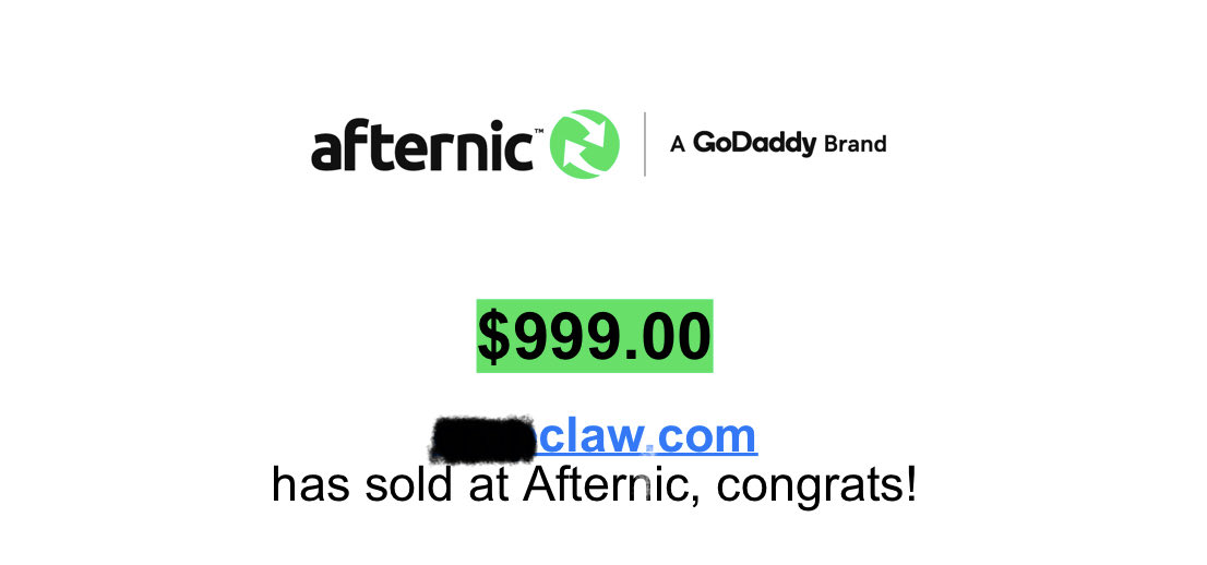 GT_Names's tweet photo. I am offering 100 Claw names on wholesale. Here is the link: https://t.co/0Rjtzwlzg0
Below are my recent sales. DM if you have any queries. https://t.co/2Y9Cwn7ftW