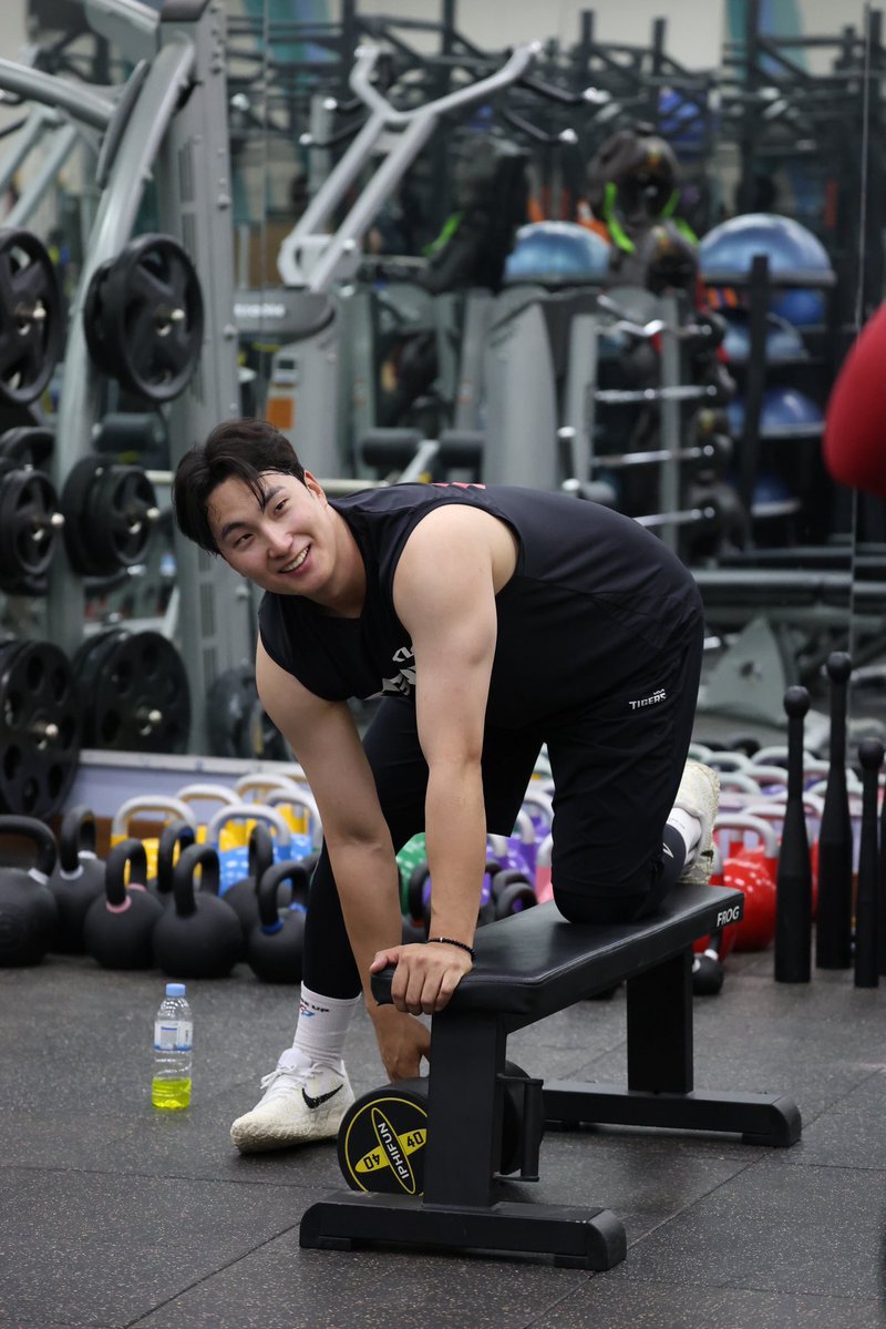 정해영 실내 웨이트 트레이닝