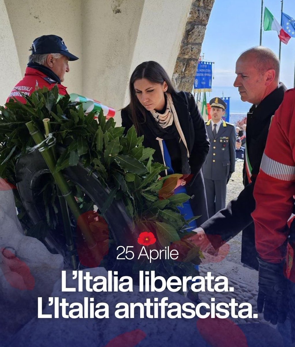 La Resistenza è anzitutto la storia del riscatto morale dell'Italia, della dignità riconquistata con la lotta al nazifascismo. Fare memoria è una responsabilità, significa difendere la verità, rifiutare ogni ambiguità, custodire ciò che con sangue e sofferenza è stato