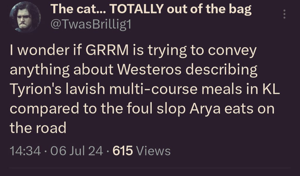 The cat... TOTALLY out of the bag tweet media