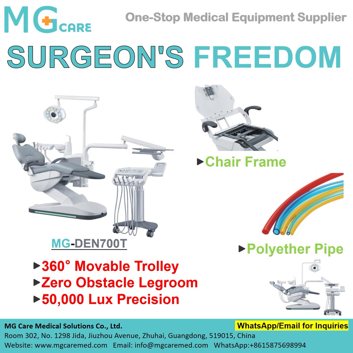 venustang_93's tweet image. Your back shouldn't pay the price for your career. 
80% of dentists face chronic pain—a global "hidden tax" on the profession. 
Modern #ergonomics isn't an upgrade; it's career insurance. 
Protect your precision and your longevity. 🩺

#backhealth #mgcare #dentalsurgery #medical