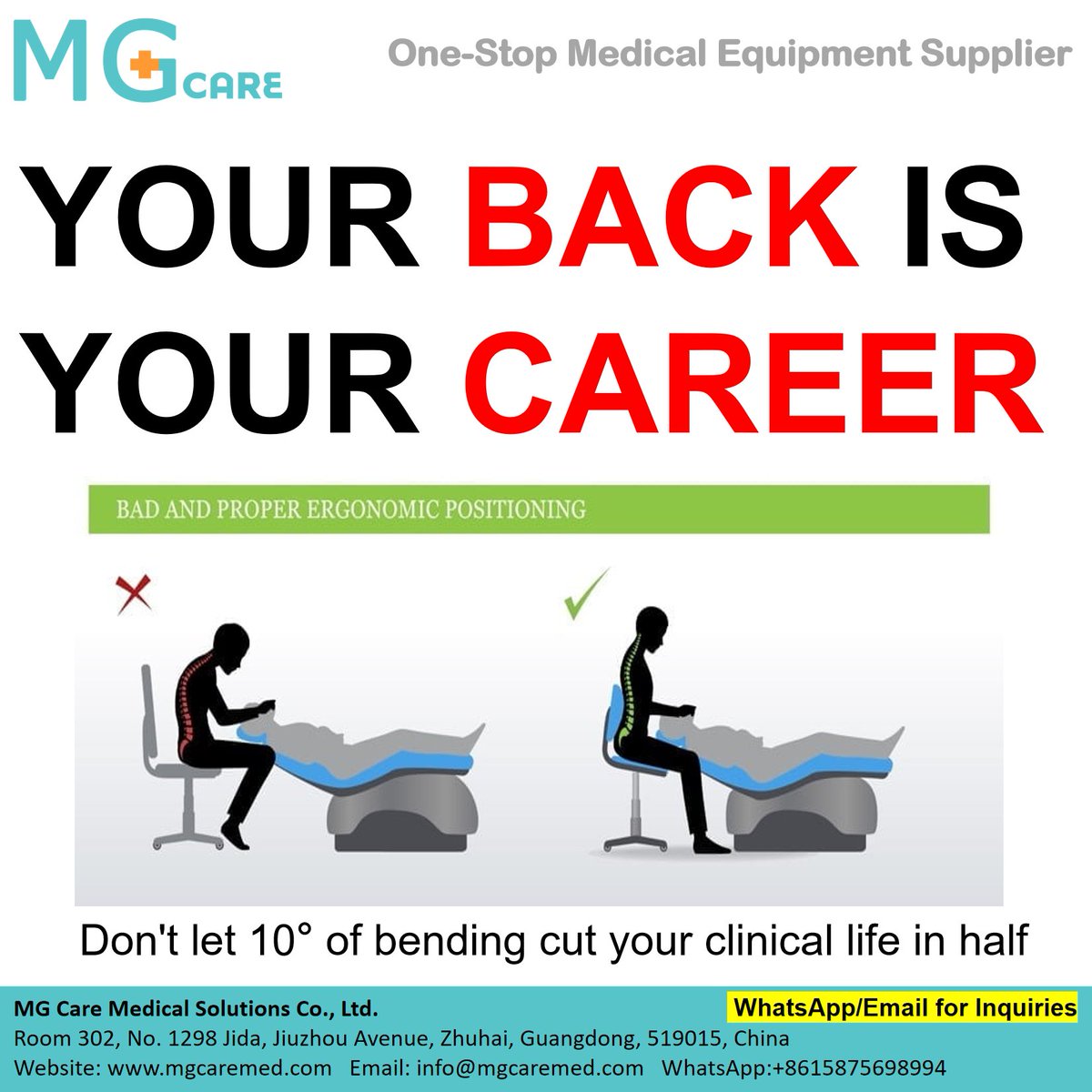 venustang_93's tweet image. Your back shouldn't pay the price for your career. 
80% of dentists face chronic pain—a global "hidden tax" on the profession. 
Modern #ergonomics isn't an upgrade; it's career insurance. 
Protect your precision and your longevity. 🩺

#backhealth #mgcare #dentalsurgery #medical