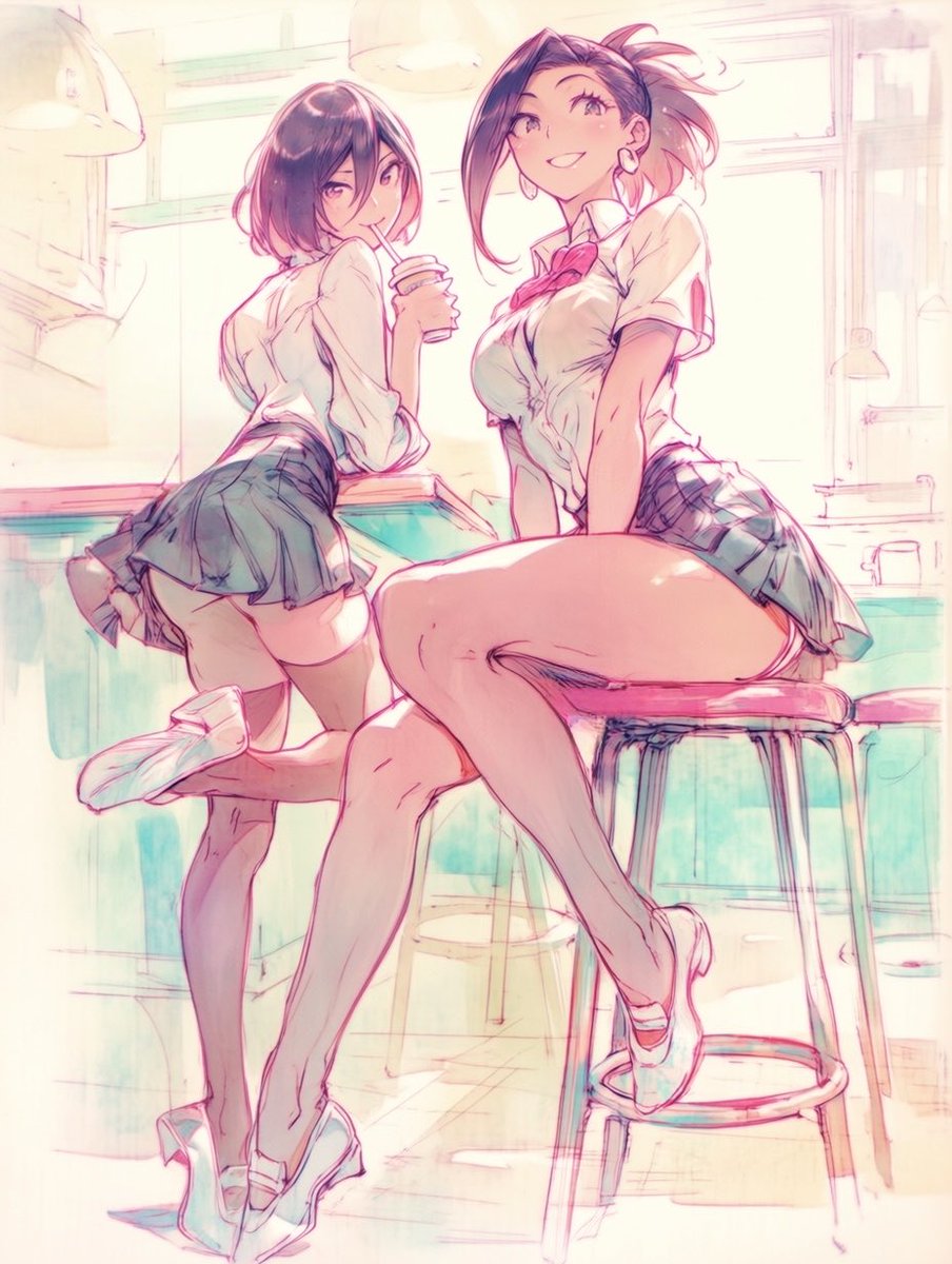 refisan17's tweet image. Gm 𝕏 fam🤍
Momo &amp;amp; Momo☕️
#dandadan #MHA