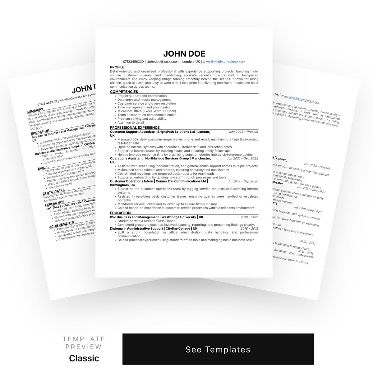 Exact CV tweet media