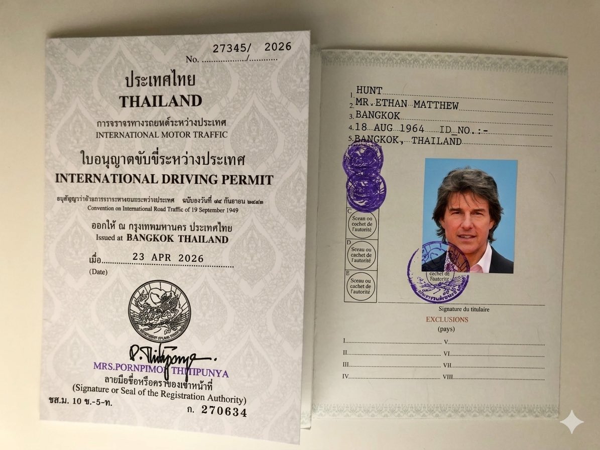 ScareDocx's tweet image. “Doctor Doc.”
Phony/fake documents service.
“Only for Thailand Document”
&amp;gt; Pink ID Card 🔥
&amp;gt; International Driving License 🔥
&amp;gt; Medical certificate
&amp;gt; Vehicle registration 🔥
&amp;gt; Employment certificate
&amp;gt; Receipt/payslip 🔥
&amp;gt; other gov doc. 

  DM 24 Hrs. ✅

#Making Document