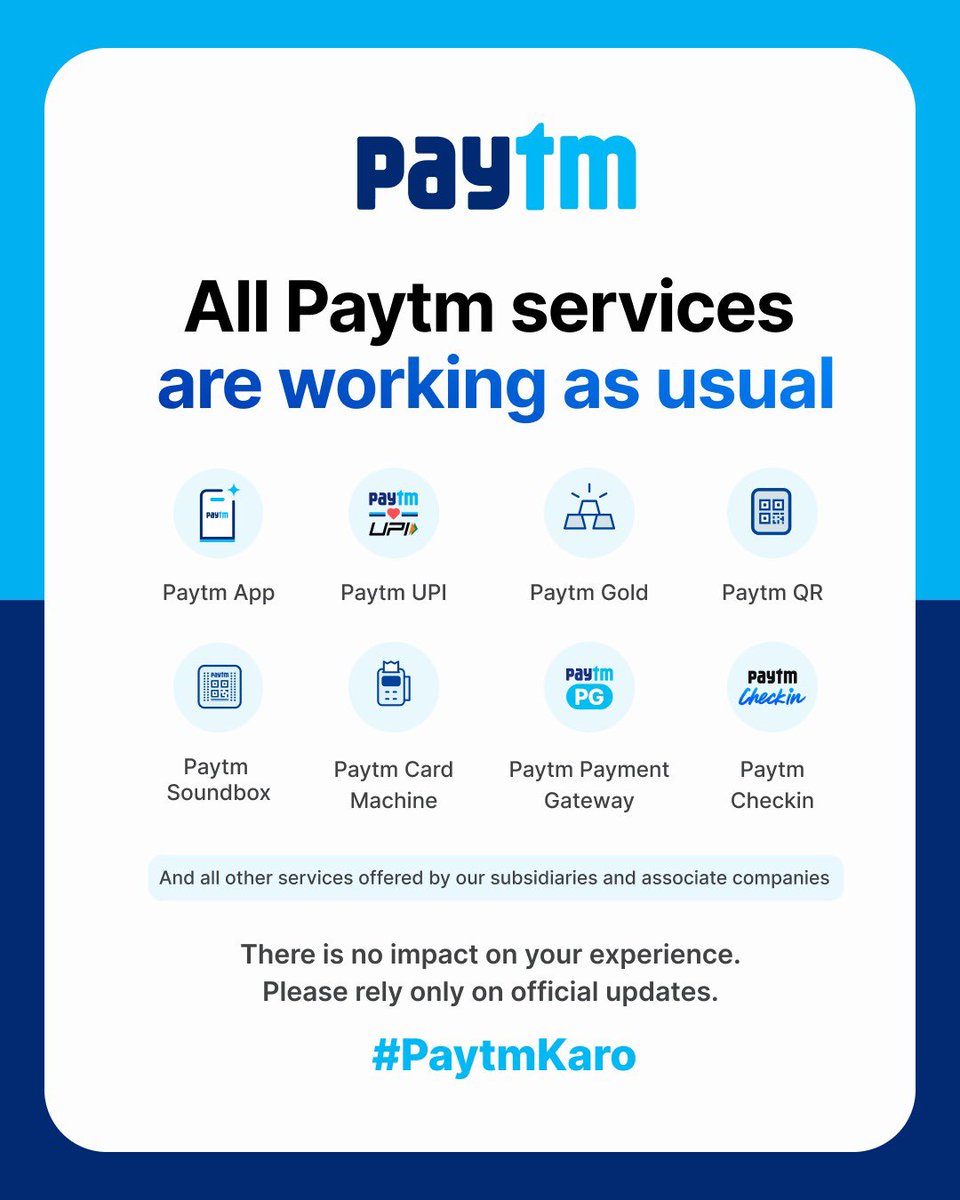 Paytm Checkin tweet media
