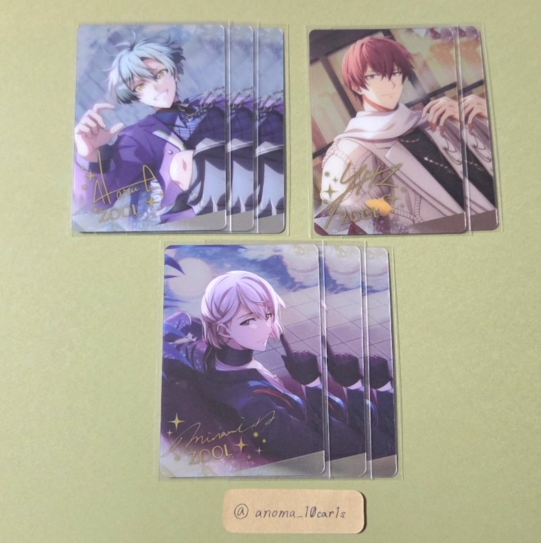 anoma_10car1s's tweet photo. 【交換】アイナナ メタカ メタルカード 26 アイハケ メルドリ 16PRO

譲》一織 三月 環 壮五 ナギ 陸 楽 天 龍之介 百 千 悠 トウマ 巳波

求》16PRO 虎於

名古屋周辺(＞大阪難波、梅田、エキスポ24＞都内池袋)等にて手渡しのみ可能です。(日時要相談)
難しいと思いますが何卒宜しくお願いいたします https://t.co/wa9xBBatvw
