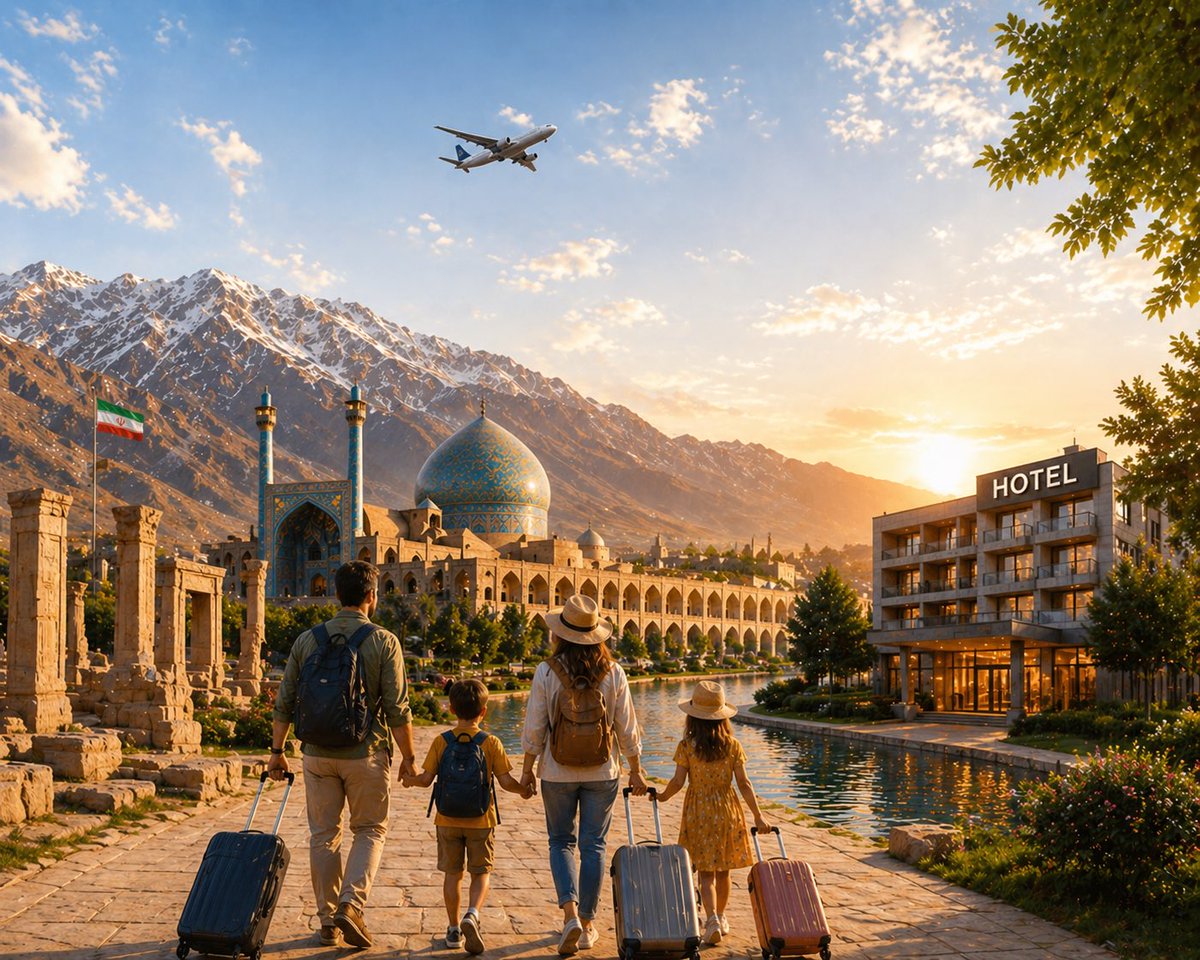 MTavatli's tweet photo. #صنعت_گردشگری؛ پیشران #اقتصاد_ایران در دوران #پسا_جنگ
ایران با ظرفیت‌های بی‌نظیر تاریخی، فرهنگی و طبیعی، می‌تواند در دوران #پسا_جنگ با توسعه سریع گردشگری و هتلداری، به یکی از مهم‌ترین مسیرهای #ارزآوری ،بازسازی و #اشتغالزایی در اقتصاد تبدیل شود.

#گردشگری #ایران #اقتصاد #پساجنگ https://t.co/m6pntmN2Kn