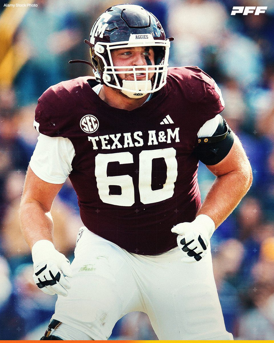 nickwalt's tweet image. #Raiders select Texas A&amp;amp;M G Trey Zuhn III at No. 91 in Round 3, a pick they acquired from the Texans.

At 6’0, Zuhn was a team captain and anchored the Aggies’ line as a LT and a C. He was the co-winner of the Jacobs Blocking Trophy, given to the top SEC OL, with Alabama's Kadyn